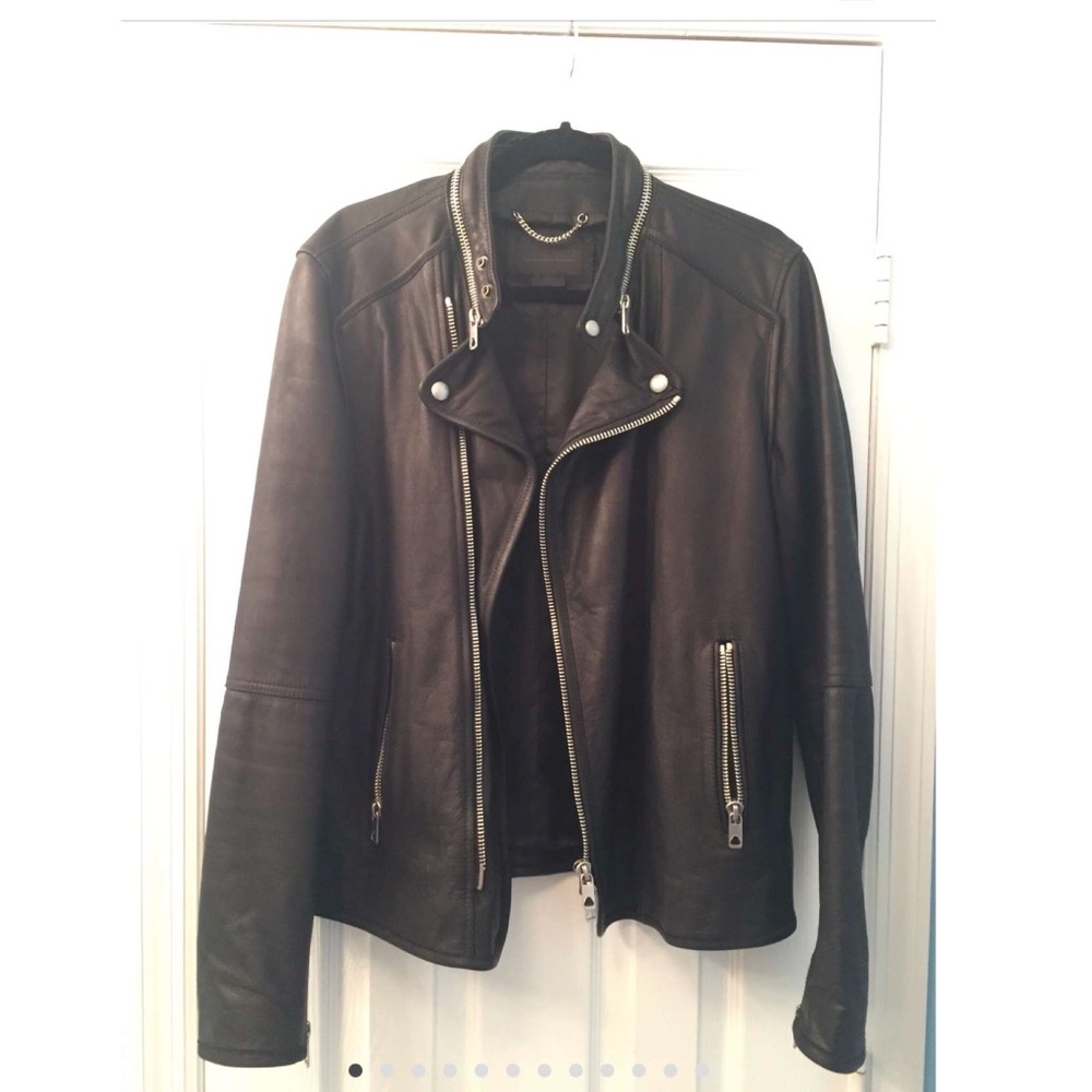 Men’s Diesel Leather Jacket SZ 48